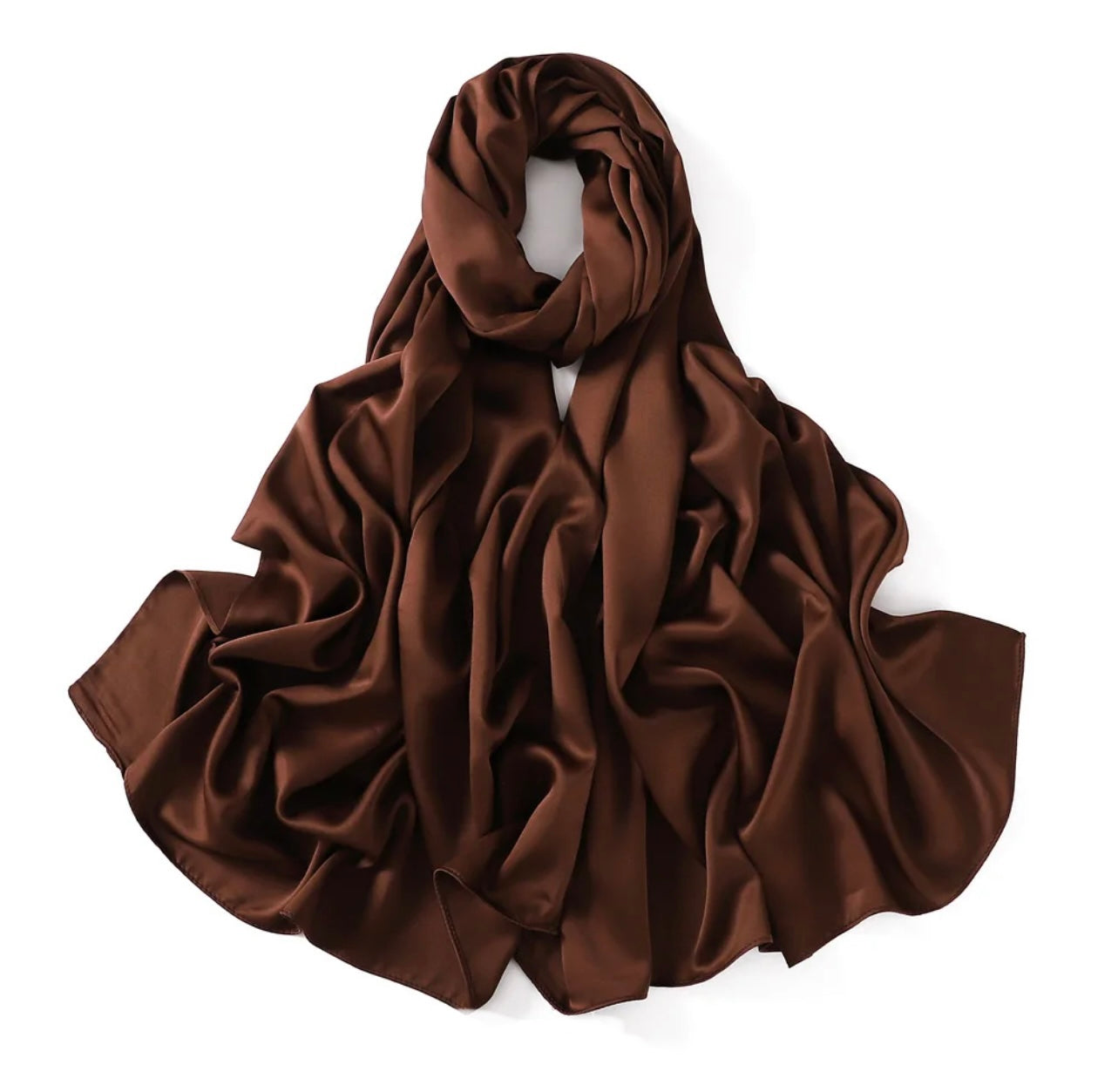 Luxury Long Satin Shawl