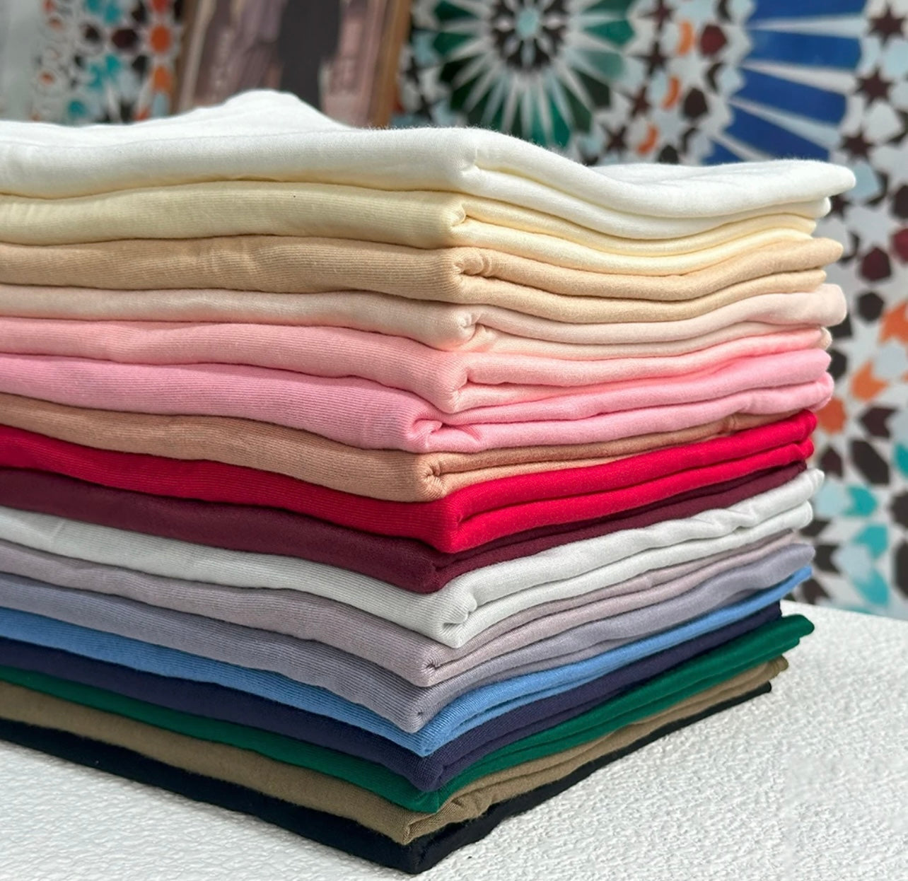 Stretchy Premium Cotton Jersey Hijab