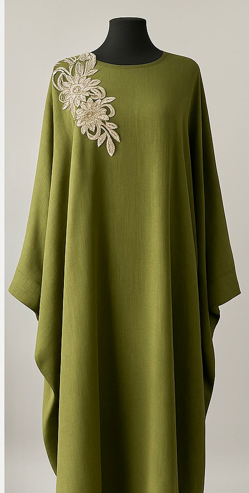 Handmade Luxury Butterfly Abaya