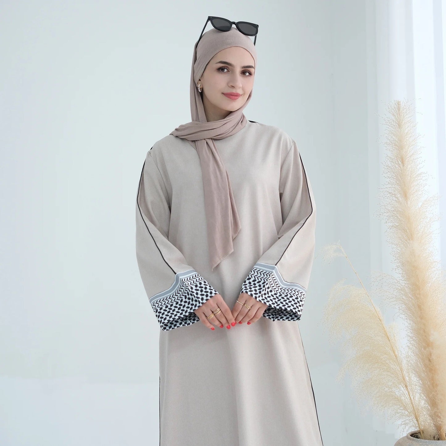 Palestine Kufiyah Abaya