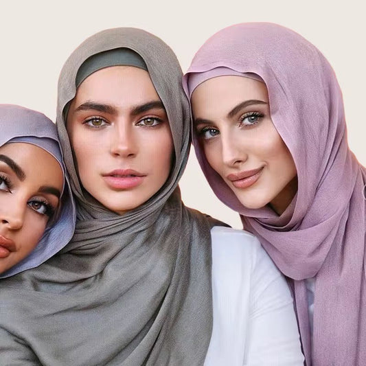 Modal Hijab-Bamboo Modal Matching with Modal Jersy Undercap