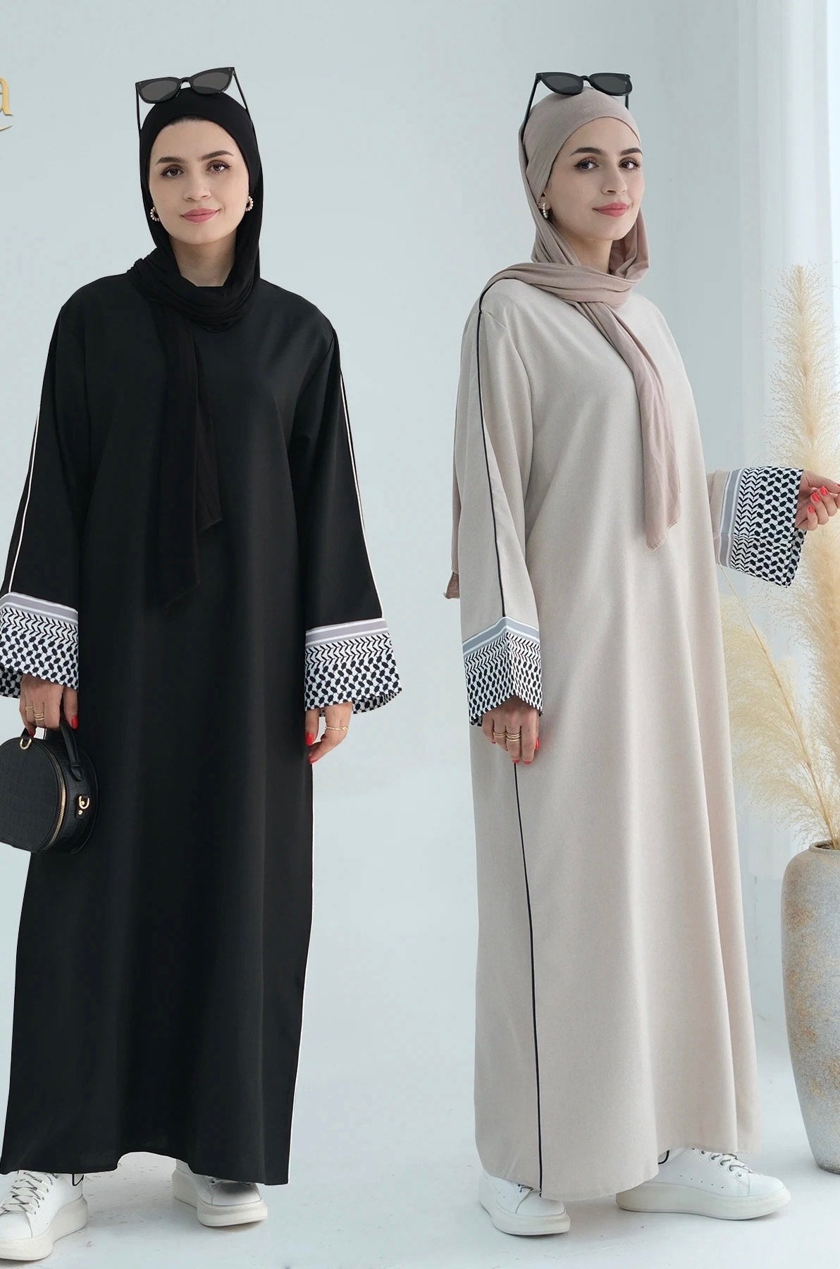 Palestine Kufiyah Abaya