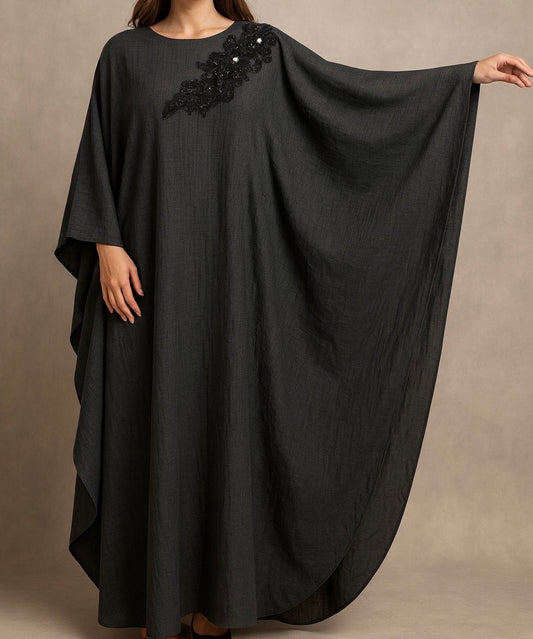 Handmade Luxury Butterfly Abaya